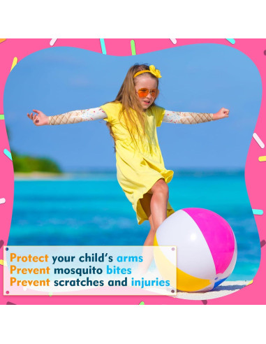 Mangas para Brazos Newcotte 12 Pares Niños UV Transpirables