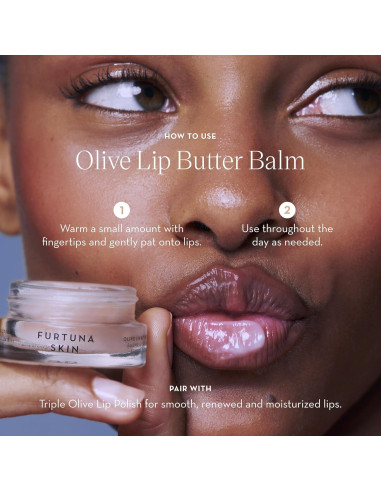 Dúo Tratamiento Labial Triple Oliva 8ml - Exfoliante y Bálsamo Hidratante