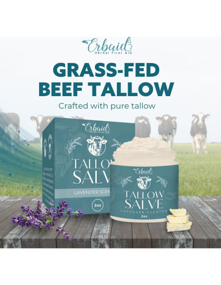 Ungüento Multiusos Natural Erbaid - Sebo de Res 56.7g