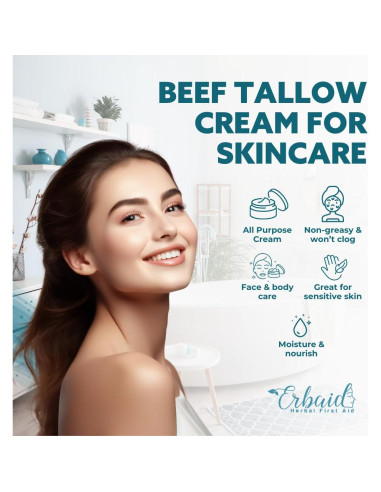 Ungüento Multiusos Natural Erbaid - Sebo de Res 56.7g