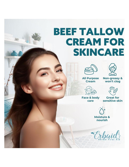 Ungüento Multiusos Natural Erbaid - Sebo de Res 56.7g