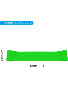 Bandas de Resistencia PATIKIL TPE 5 Pcs Negro X-Pesado 2