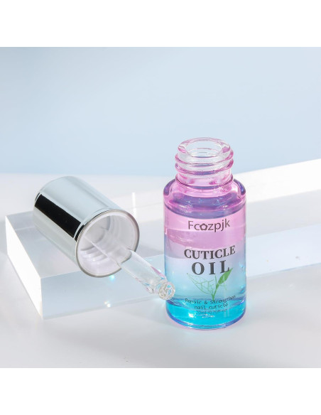 Aceite Revitalizante para Cutículas Jinfei 2x20ml Té Verde