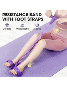 Bandas de Resistencia Fitness UKM 21 Tubos para Ejercicio 2