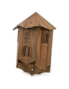Casa de Murciélagos de Madera VIREESR 3 Cámaras 42.4x27.9cm