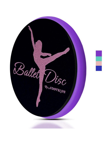 Tabla de Giro de Ballet ADOTBLOB - Disco de Danza Portátil 12.7cm