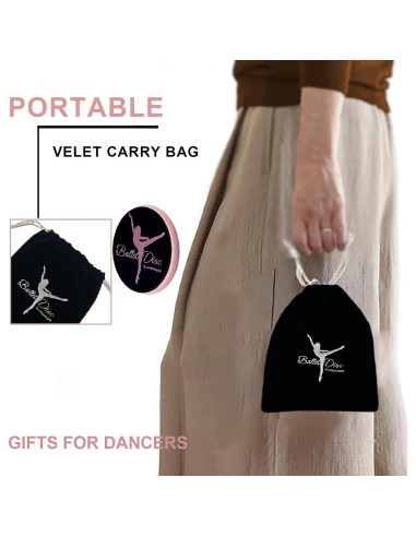 Tabla de Giro de Ballet ADOTBLOB - Disco de Danza Portátil 12.7cm