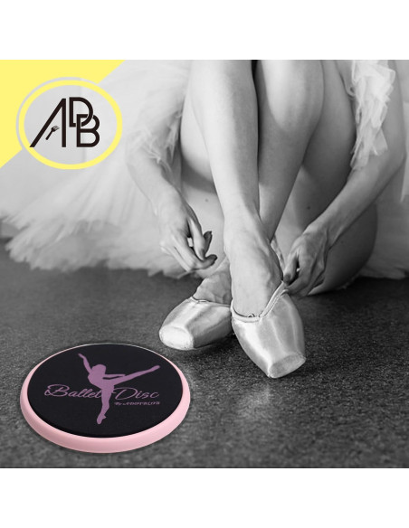 Tabla de Giro de Ballet ADOTBLOB - Disco de Danza Portátil 12.7cm