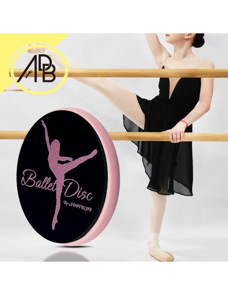 Tabla de Giro de Ballet ADOTBLOB - Disco de Danza Portátil 12.7cm