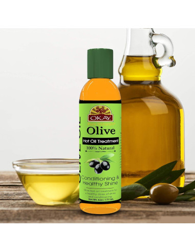 Aceite Caliente OKAY de Oliva 117ml - Hidratación y Brillo