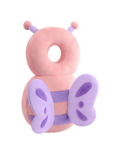 Mochila de Protección para Bebés Q77 - Mariposa Rosa Suave