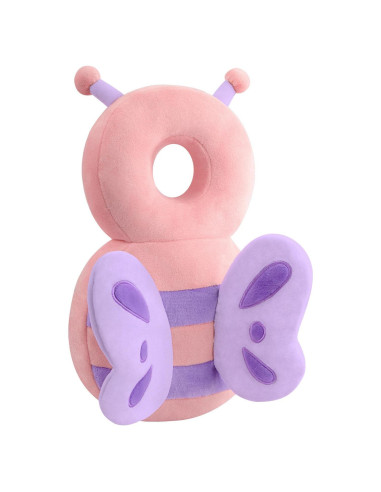 Mochila de Protección para Bebés Q77 - Mariposa Rosa Suave