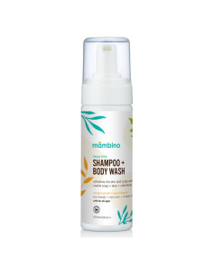 Champú y Gel de Baño Mambino Organics 162ml - Hipoalergénico Naranja