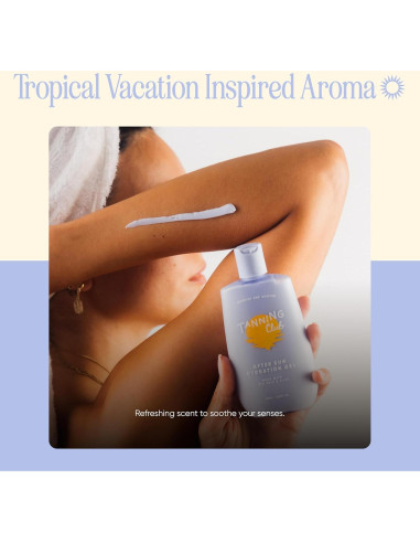 Gel After Sun Tanning Club 150ml - Aloe Vera y Algas Marinas