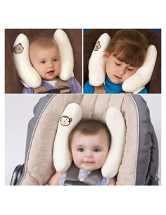 Soporte para Cuello y Cabeza StoHua para Bebés - Almohada de Viaje Ajustable