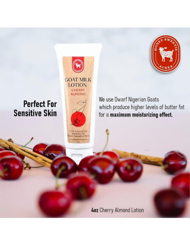 Paquete de Cuidado de Piel Honey Sweetie Acres - Jabón y Loción de Leche de Cabra