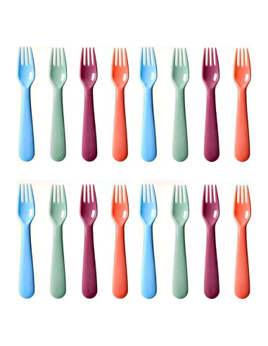 Set de 16 Tenedores de Plástico para Niños ChaLeeMoo