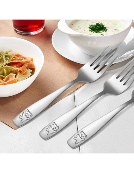 Set de Cubiertos para Niños Pimoys 9 Piezas Acero Inoxidable