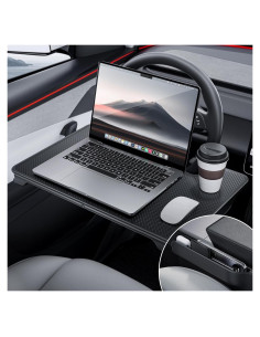 Mesa de Escritorio Plegable YONZEE para Volante y Almacenaje