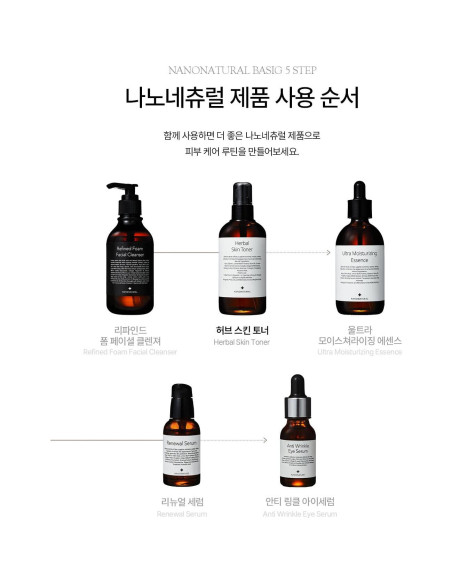 Limpiador Espumoso Facial Nanonature 200ml - Cuidado Natural