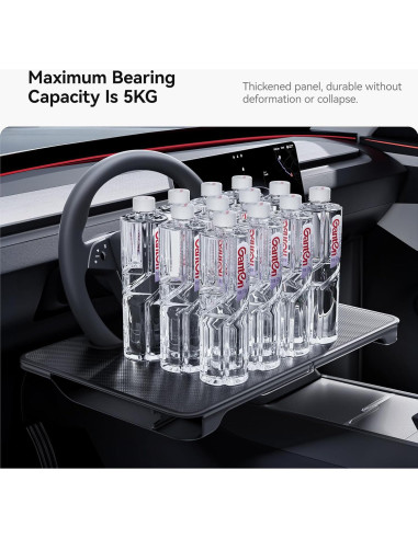 Mesa de Escritorio Plegable YONZEE para Volante y Almacenaje