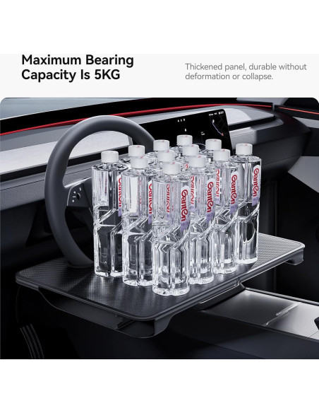 Mesa de Escritorio Plegable YONZEE para Volante y Almacenaje