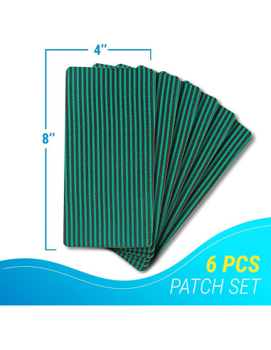 Kit de 6 Parches Autoadhesivos para Cubierta de Piscina ARDILA VEELA