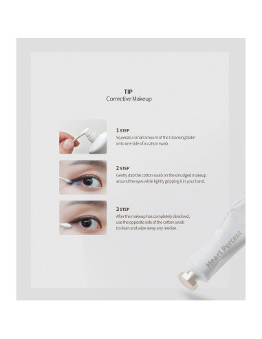 Bálsamo Limpiador Facial Vegano Corazón Porcentaje 10ml