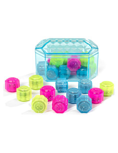 Juego de Piedra Gonggi Coreano HBRG - 12 Piezas de Cristal