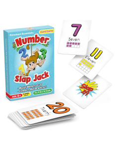 Juego de Cartas Matemáticas Number Slap Jack - Arizona GameCo