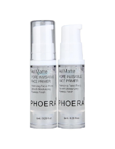 PHOERA Primer Facial Hidratante 2 Piezas 6 ML Cada Uno