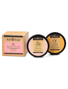 Set de Jabón de Bali 198g - Floral de Isla y Mango Fresco - Hidratante