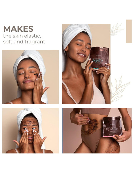 Juego de Exfoliantes COCOSOLIS Café Arabica 4 Paquetes 280g Juego de Exfoliantes COCOSOLIS Café Arabica 4 Paquetes 280g