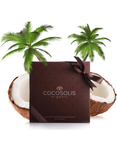 Juego de Exfoliantes COCOSOLIS Café Arabica 4 Paquetes 280g