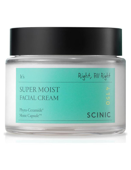 Crema Facial Hidratante SCINIC 80ml | Hidratación Profunda Piel Seca