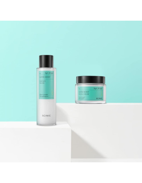 Crema Facial Hidratante SCINIC 80ml | Hidratación Profunda Piel Seca