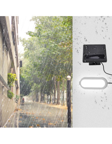 Luz Colgante Solar LED Lwuey 16.99x11.99cm Impermeable