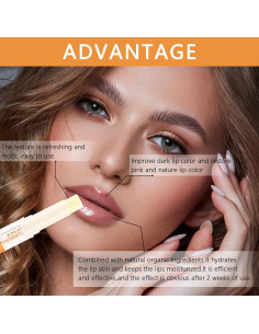 Bálsamo Labial Natural Jutqut 2PCS Cúrcuma 5g Hidratante 2