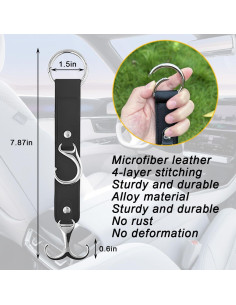 Gancho para Reposacabezas de Asiento de Coche Norkmdi 2PCS 2