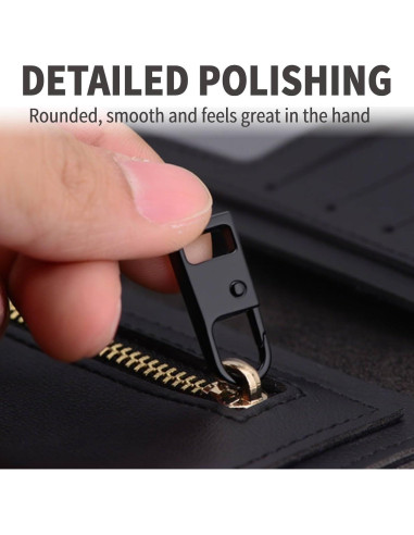 Tiradores de Cremallera Desmontables IVICOO - 8 Pcs, 2 Tamaños