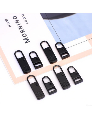 Tiradores de Cremallera Desmontables IVICOO - 8 Pcs, 2 Tamaños