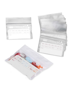 Bolsas de Pastillas Reutilizables Deke Home - 100 Unidades 10x7 cm