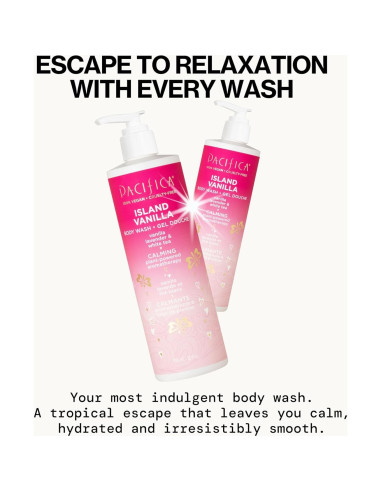 Gel de Ducha Vainilla de Isla Pacifica 354 ml Hidratante