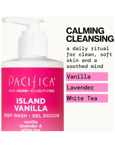 Gel de Ducha Vainilla de Isla Pacifica 354 ml Hidratante