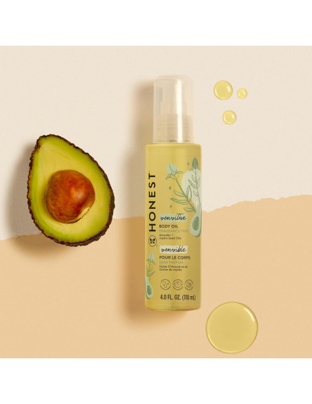 Aceite Corporal Hidratante The Honest Company 118.3 ml Vegano