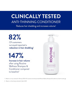 Acondicionador Profundo Routine Wellness 396g - Anticaída Cabello 2