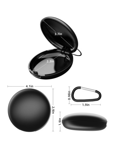 Estuche Organizador para Tapones de Oídos Yawsoy Negro