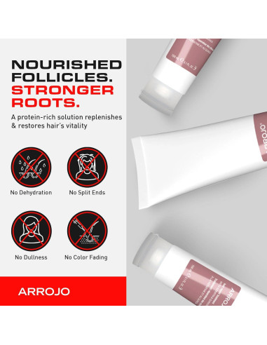 Mascarilla Acondicionadora ARROJO 151.4 ml - Cabello Seco y Dañado