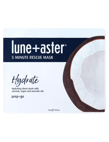Mascarilla de Tela Hidratante Lune+Aster - 1 Cuenta