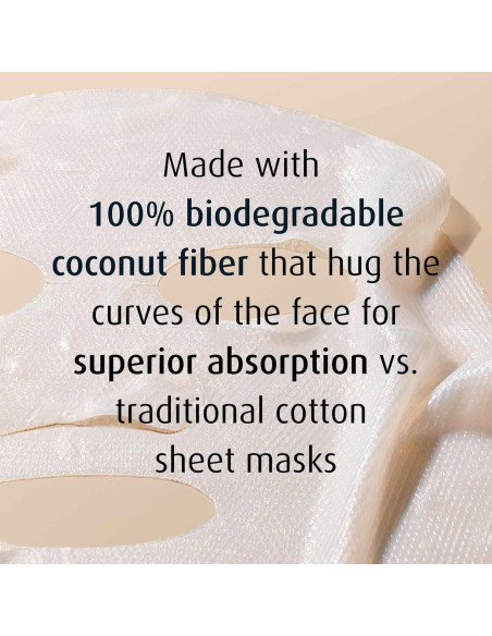 Mascarilla de Tela Hidratante Lune+Aster - 1 Cuenta Mascarilla de Tela Hidratante Lune+Aster - 1 Cuenta